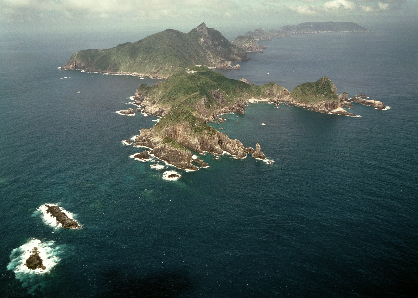 上空から見た男女群島
